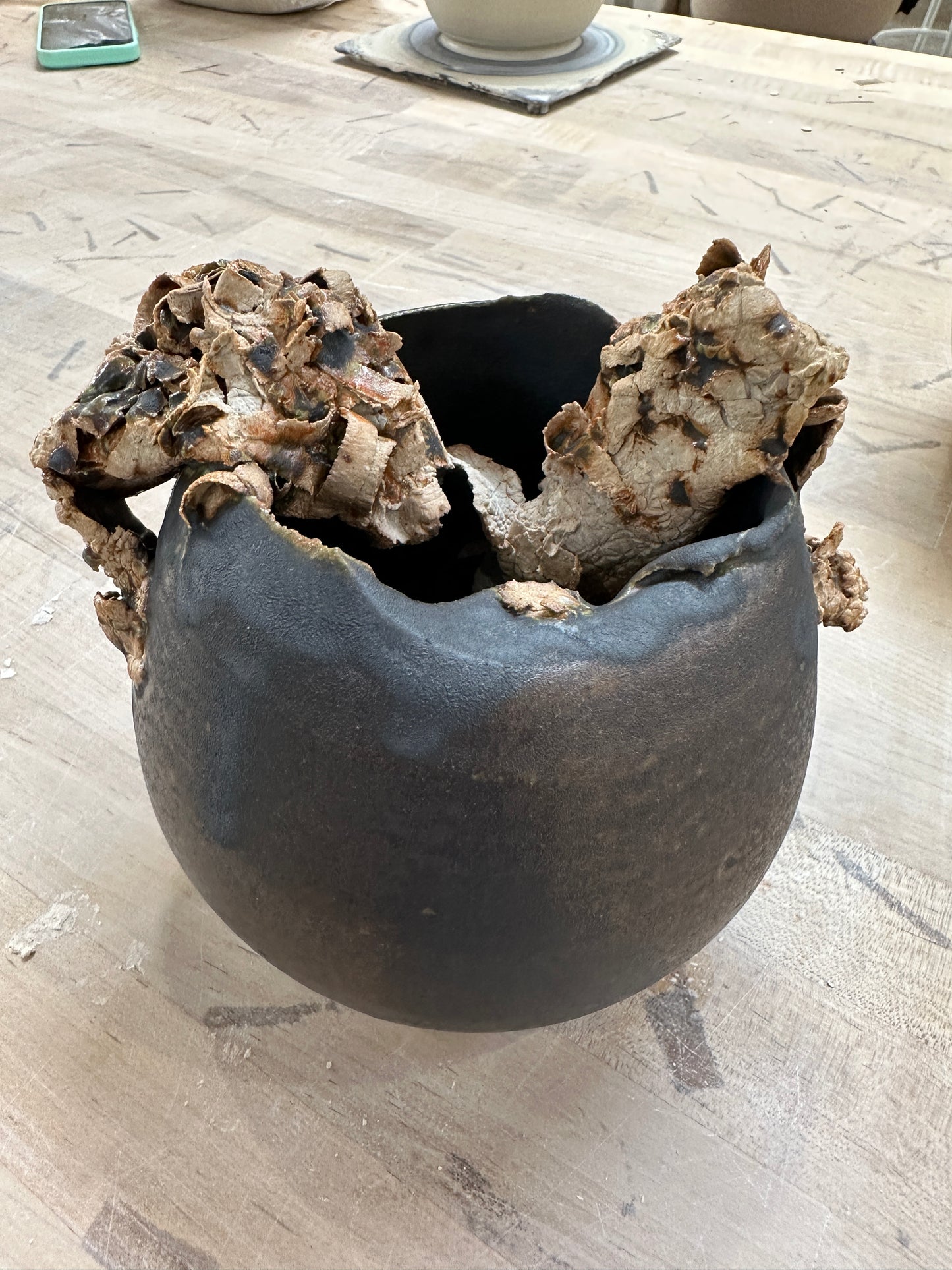 Corroded Log Vessel